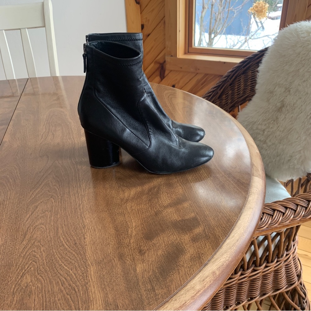 Soft leather boots